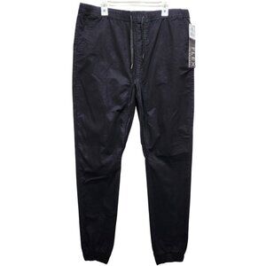 Southpole Flex The Movement Mens Black Drawstring Jogger Pants XXL Elastic Cuffs